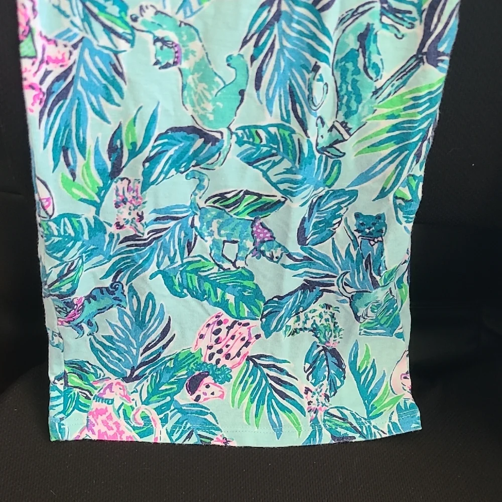 Lily Pulitzer "Barking Up the Palm Tree" Lounge Pant - Picture 4 of 5